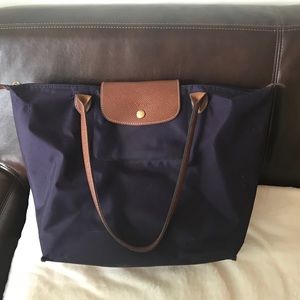 Longchamp Purple Bag
